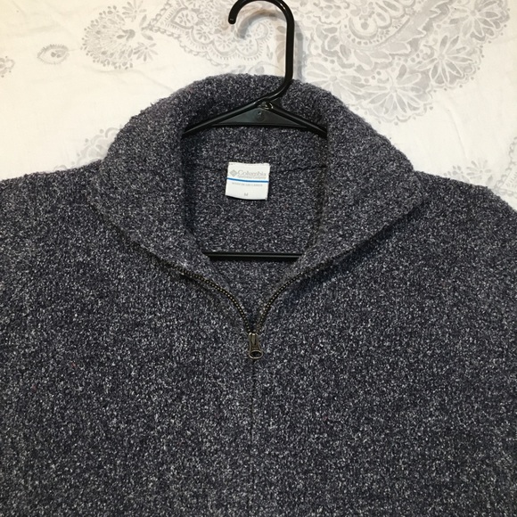 ❄️ Columbia Sweater Jacket Medium Soft - Picture 3 of 4